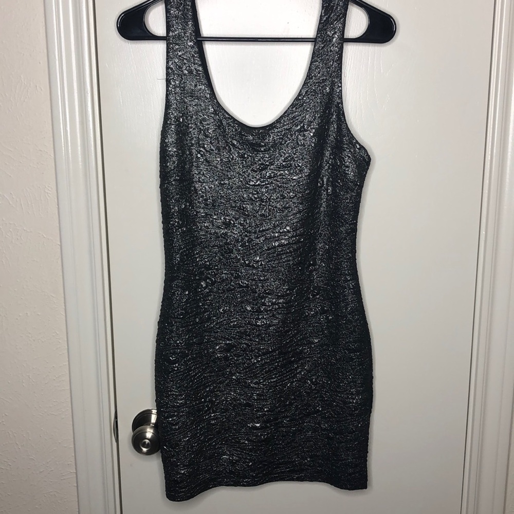 Beautiful black and silver dress
